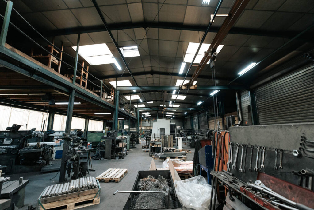 atelier d'usinage et chaudronnerie de l'entreprise Chapuis Père et Fils à proximité de Chambéry