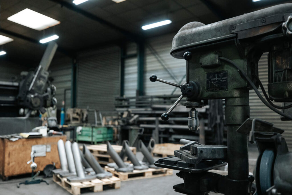 atelier d'usinage et chaudronnerie de l'entreprise Chapuis Père et Fils à proximité de Chambéry